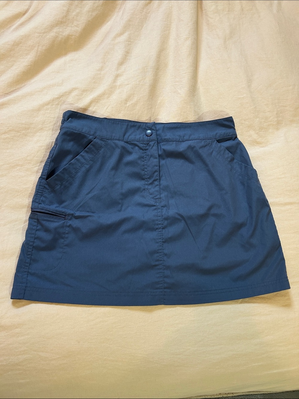 Women's Navy Blue Active Skort